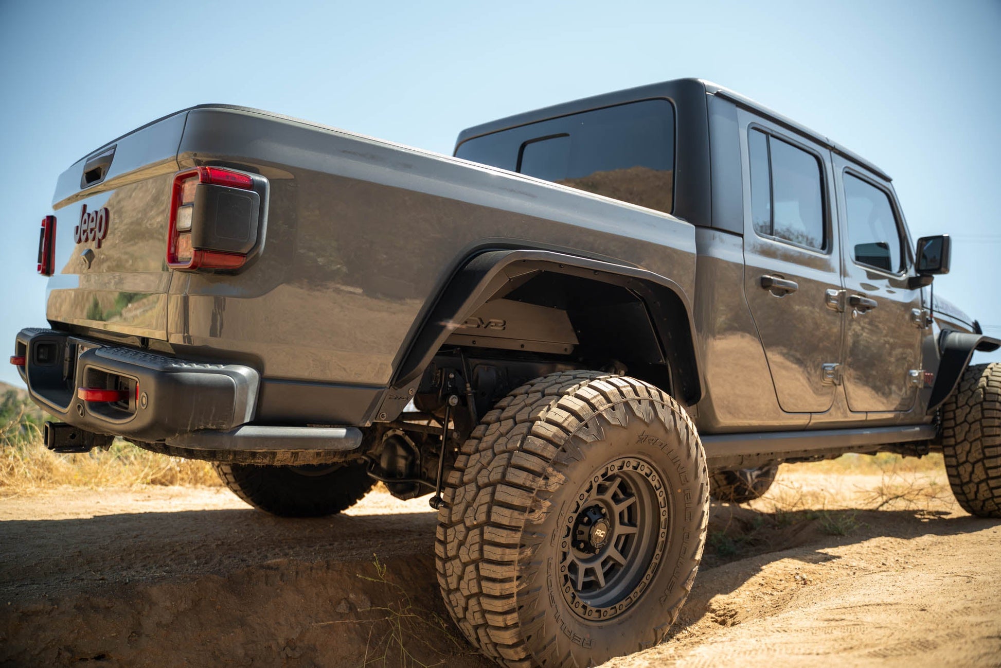 2020 2025 Jeep Gladiator JT Rear Inner Fenders DV8 Offroad-13