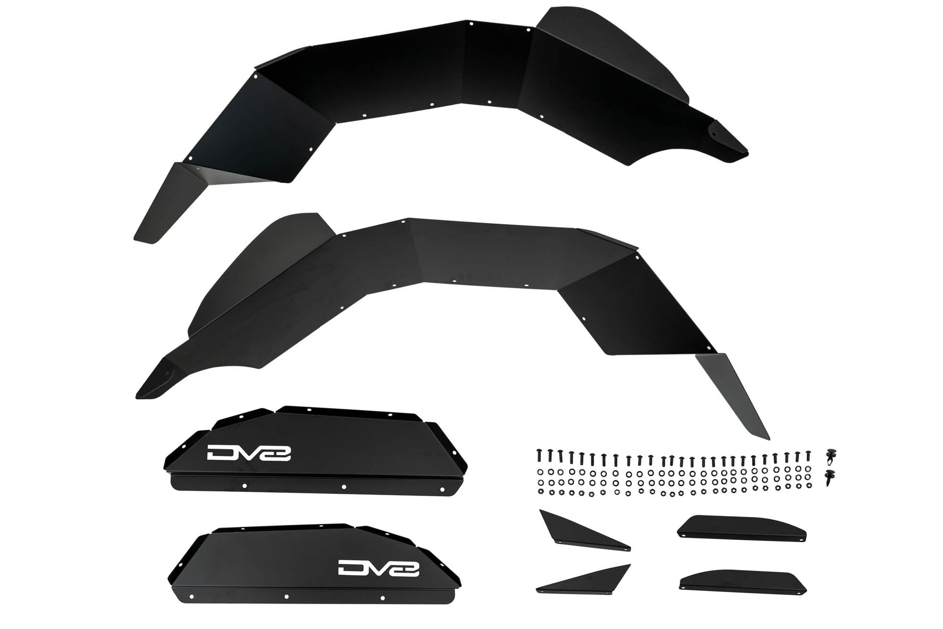 2020 2025 Jeep Gladiator JT Rear Inner Fenders DV8 Offroad-3