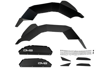 2020 2025 Jeep Gladiator JT Rear Inner Fenders DV8 Offroad-3