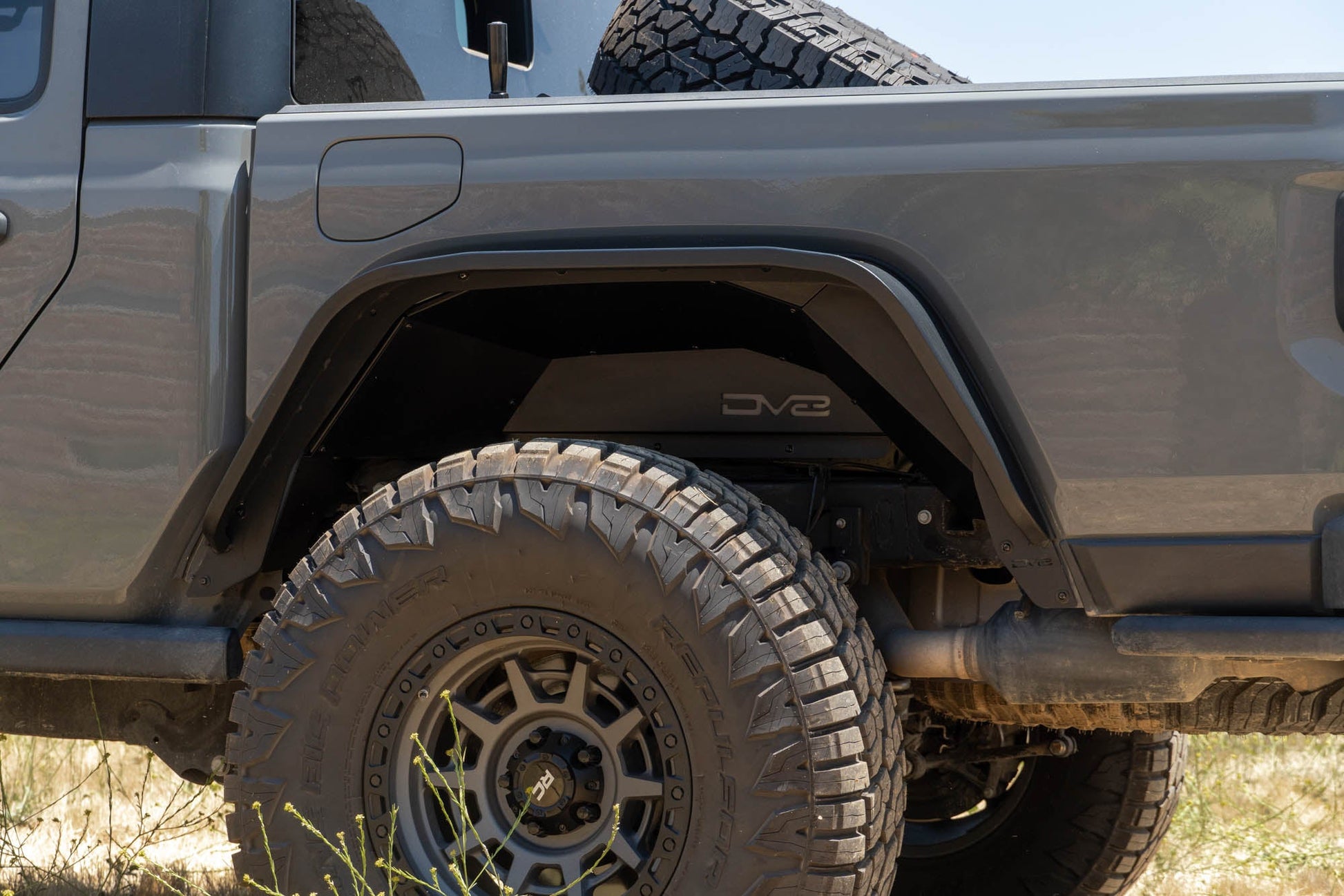 2020 2025 Jeep Gladiator JT Rear Inner Fenders DV8 Offroad-4