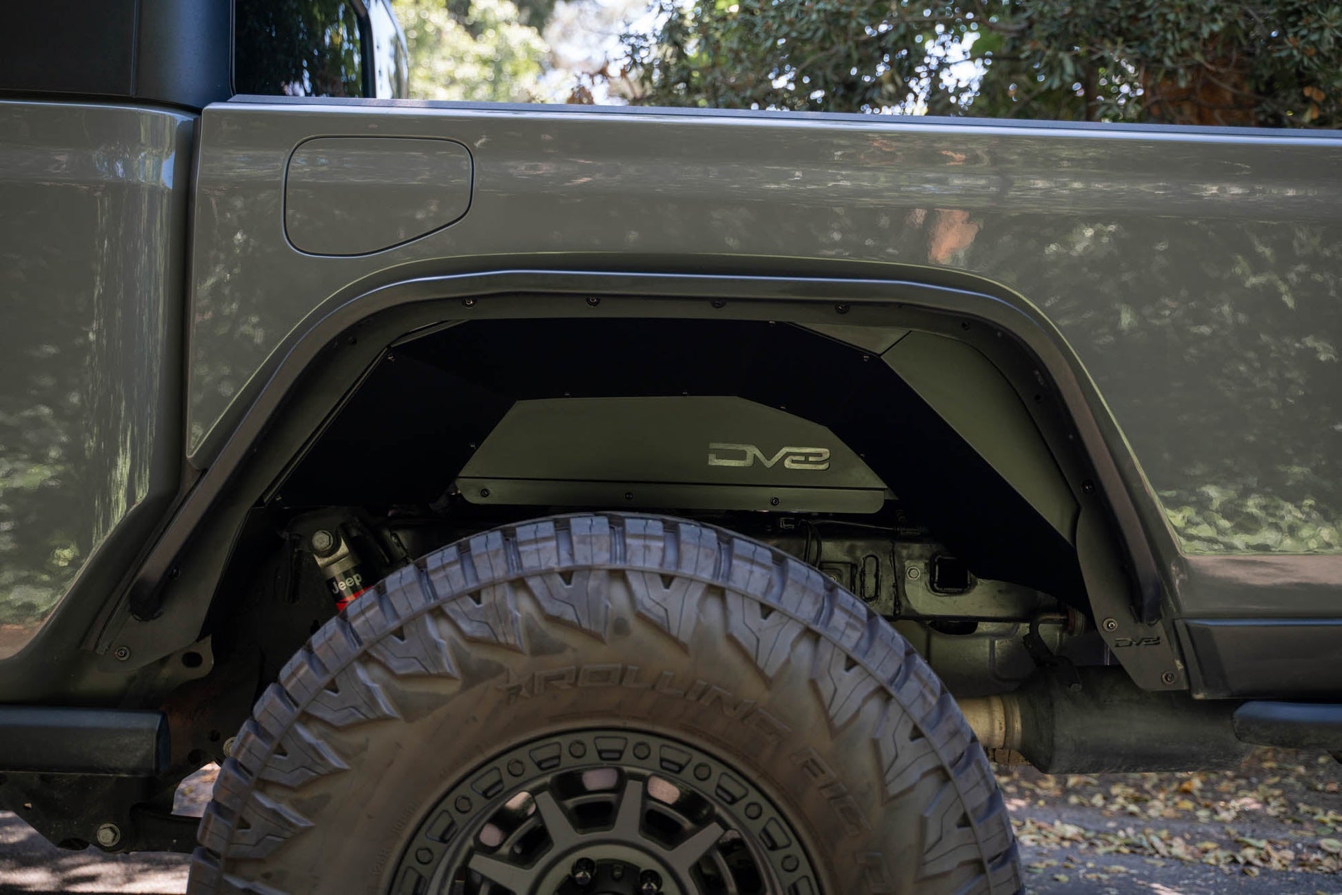 2020 2025 Jeep Gladiator JT Rear Inner Fenders DV8 Offroad-6