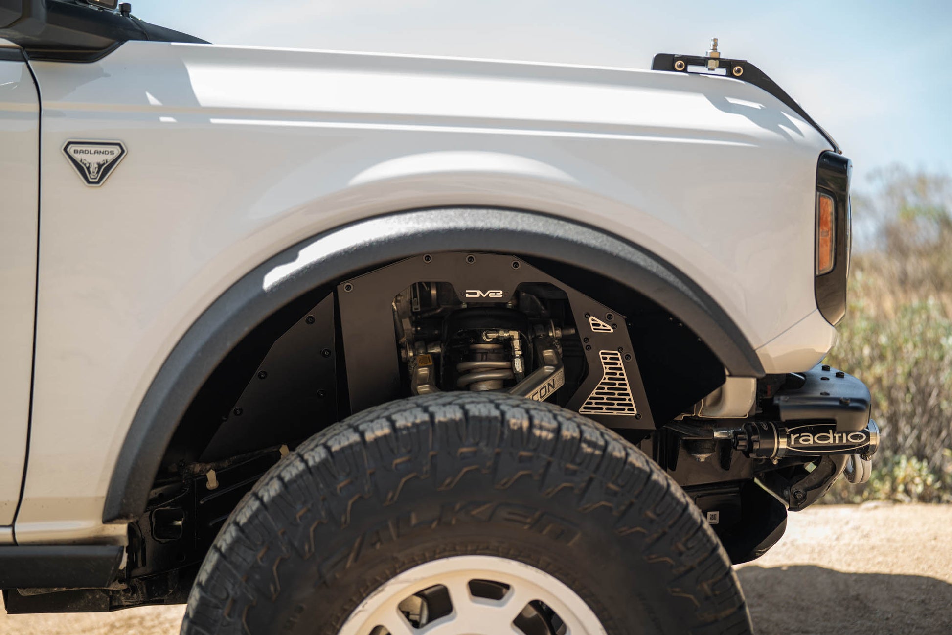 2021 2025 Ford Bronco Addictive Desert Designs Front Inner Fenders DV8 Offroad-11