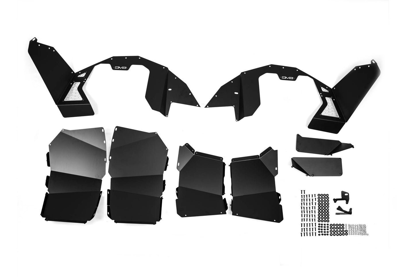 2021 2025 Ford Bronco Addictive Desert Designs Front Inner Fenders DV8 Offroad-12