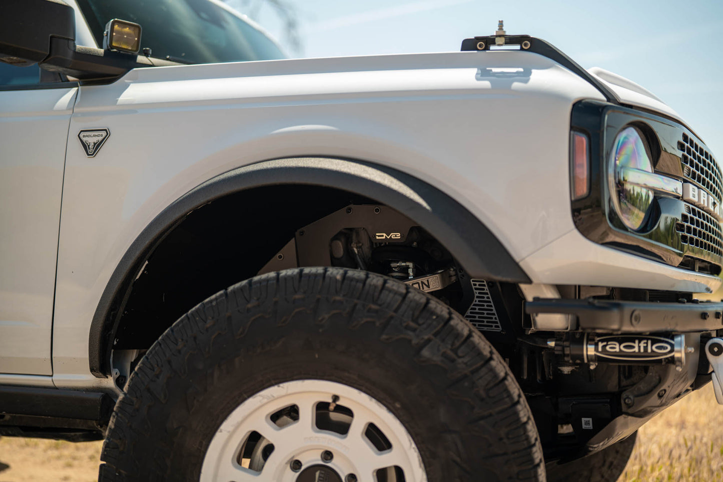 2021 2025 Ford Bronco Addictive Desert Designs Front Inner Fenders DV8 Offroad-4