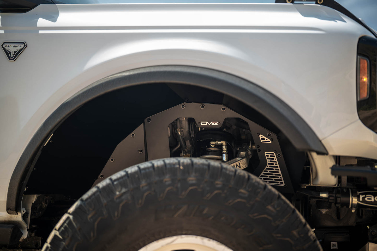 2021 2025 Ford Bronco Addictive Desert Designs Front Inner Fenders DV8 Offroad-10