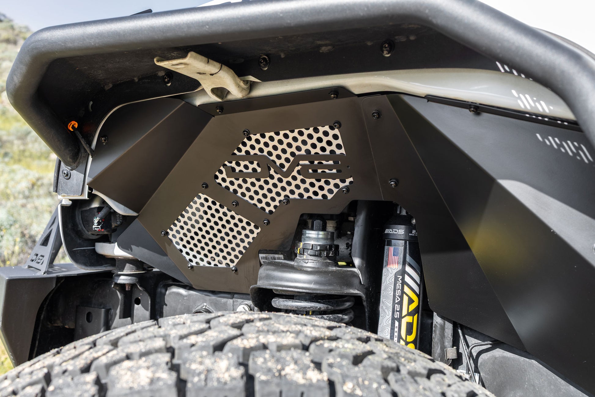2007 2018 Jeep Wrangler JK Front Inner Fenders DV8 Offroad-2