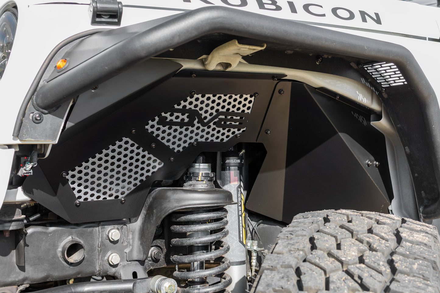 2007 2018 Jeep Wrangler JK Front Inner Fenders DV8 Offroad-3