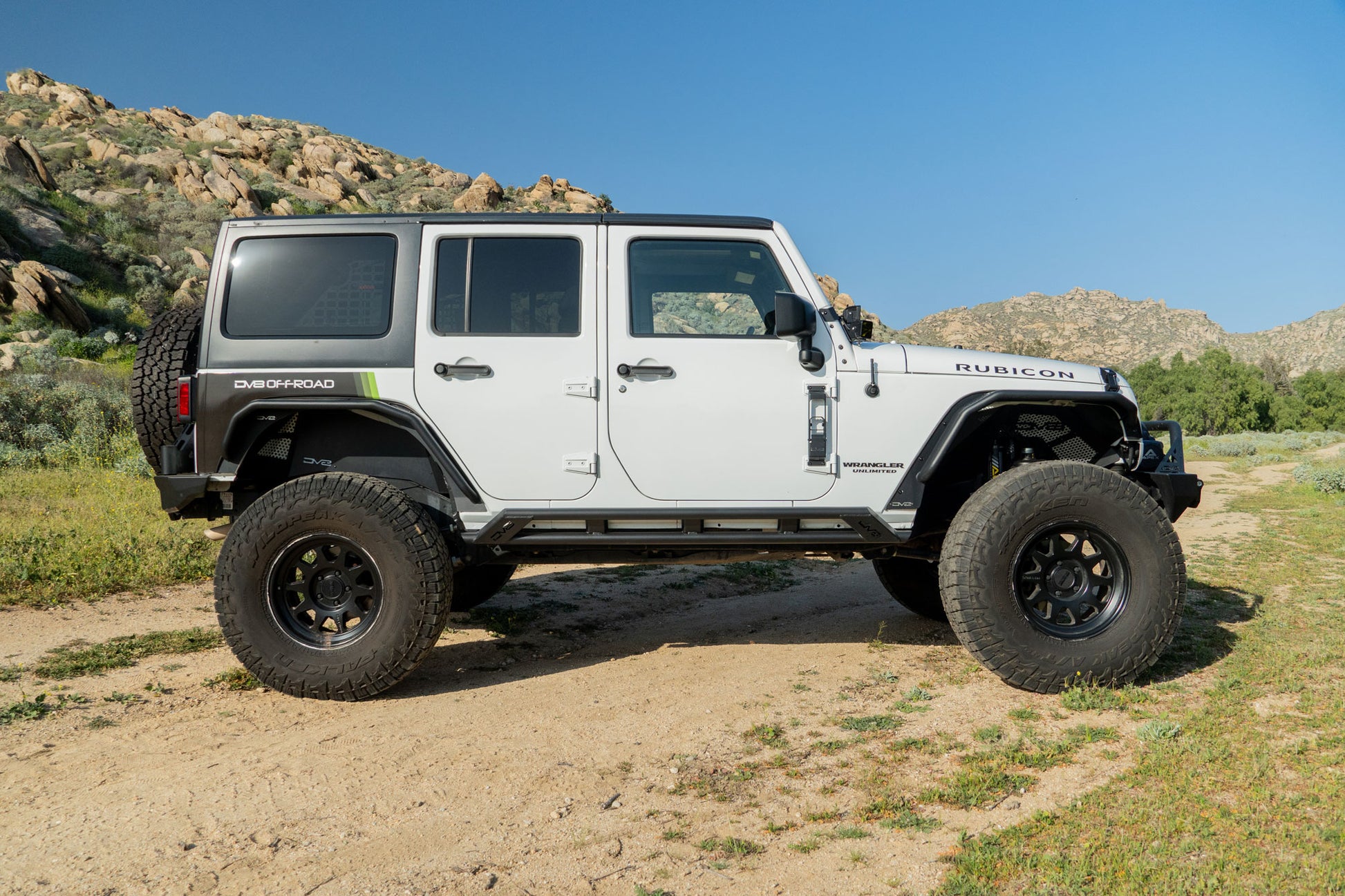 2007 2018 Jeep Wrangler JK Front Inner Fenders DV8 Offroad-5