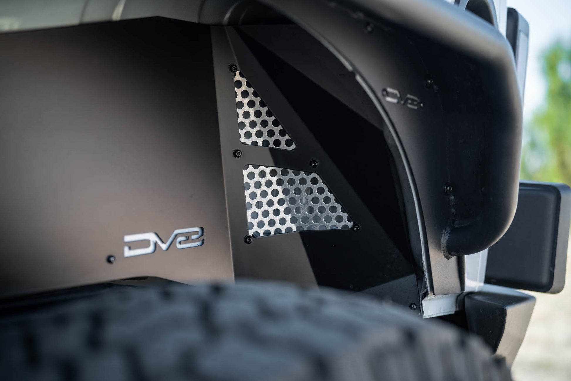 2007 2018 Jeep Wrangler JK Rear Inner Fenders DV8 Offroad-3