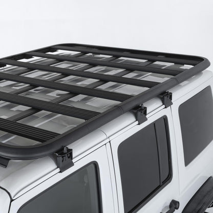 Defender Platform Roof Rack Mount 2007-2018 Jeep Wrangler 4 Door Smittybilt-1