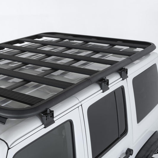 Defender Platform Roof Rack Mount 2007-2018 Jeep Wrangler 4 Door Smittybilt-1
