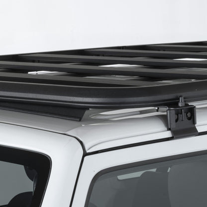 Defender Platform Roof Rack Mount 2007-2018 Jeep Wrangler 4 Door Smittybilt-3