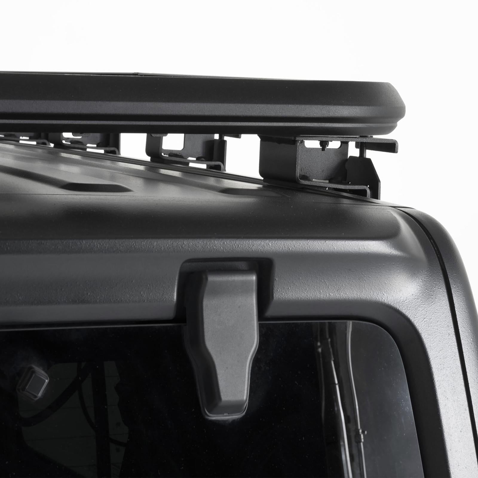 Defender Platform Roof Rack Mount 2020-Up Jeep Gladiator 2018-2023 Jeep Wrangler 4 Doors Smittybilt-3