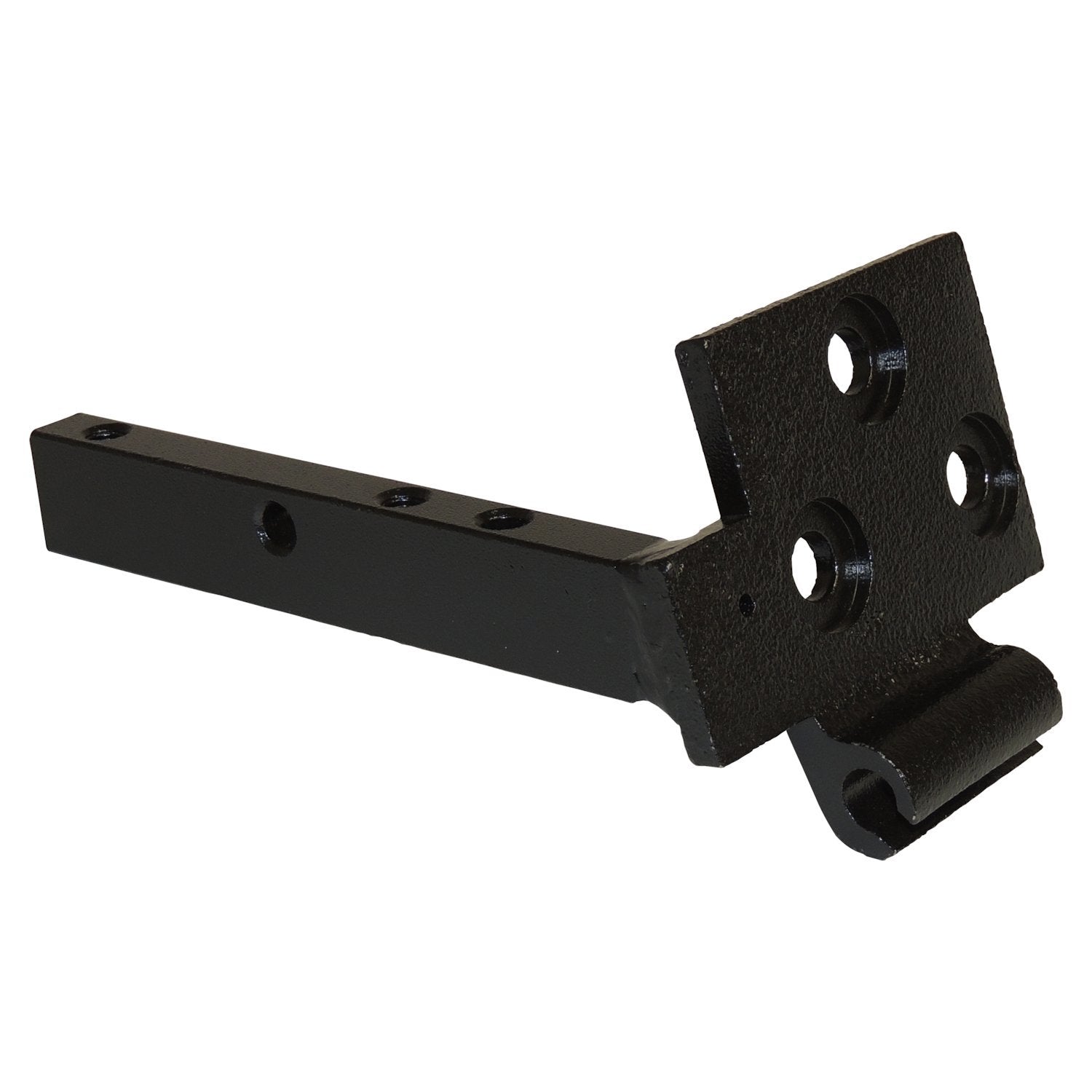 Upper Left Windshield Hinge (Windshield Side) for 55-75 Jeep CJ-5, CJ-6, Black Crown Automotive