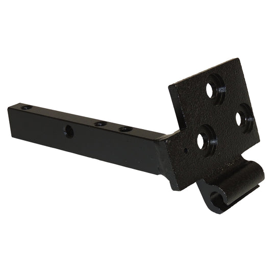 Upper Left Windshield Hinge (Windshield Side) for 55-75 Jeep CJ-5, CJ-6, Black Crown Automotive