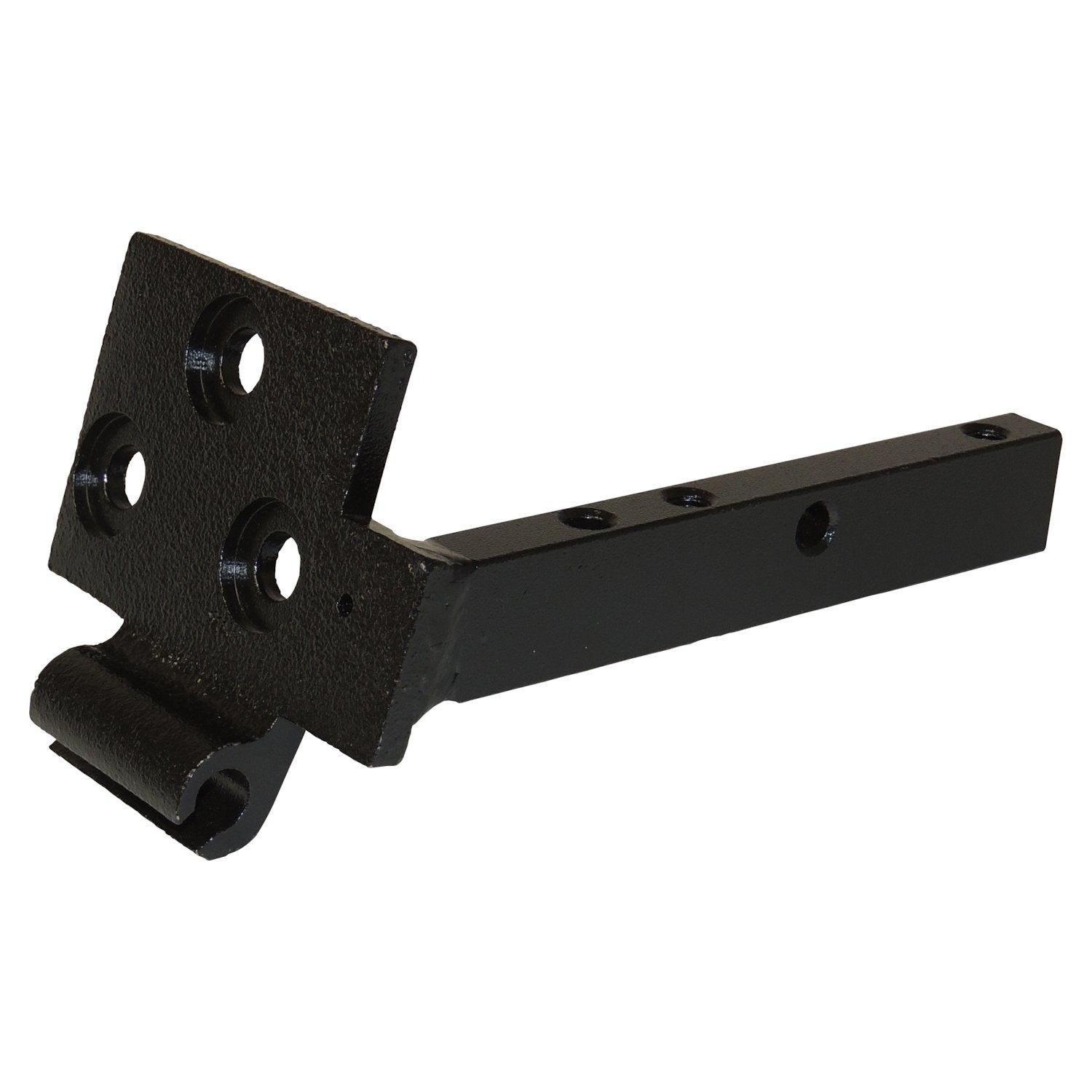 Upper Right Windshield Hinge (Windshield Side) for 55-75 Jeep CJ-5,CJ-6, Black Crown Automotive