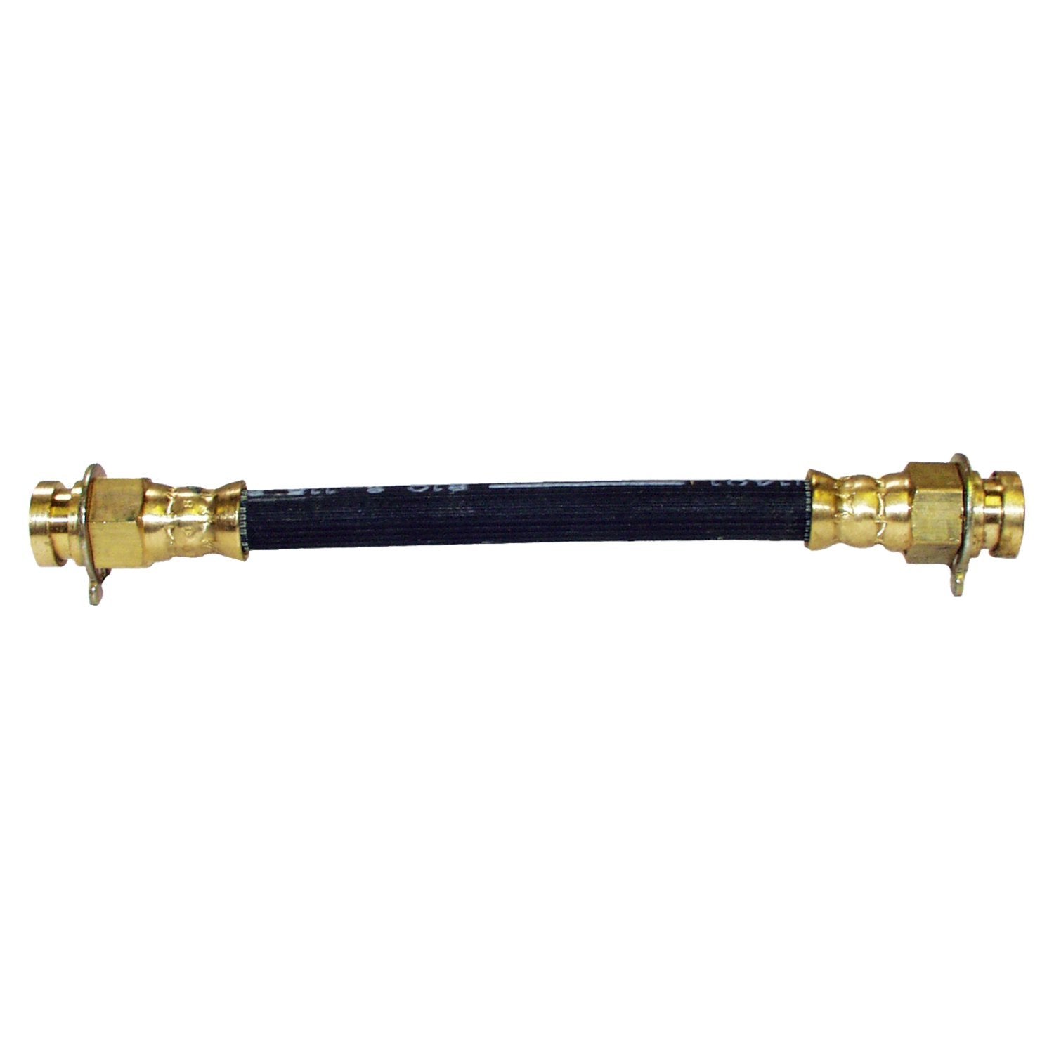 Front Brake Hose (To Steering Knuckles) 1945-1965 Vintage Jeep Models, 6 Inch Long Crown Automotive