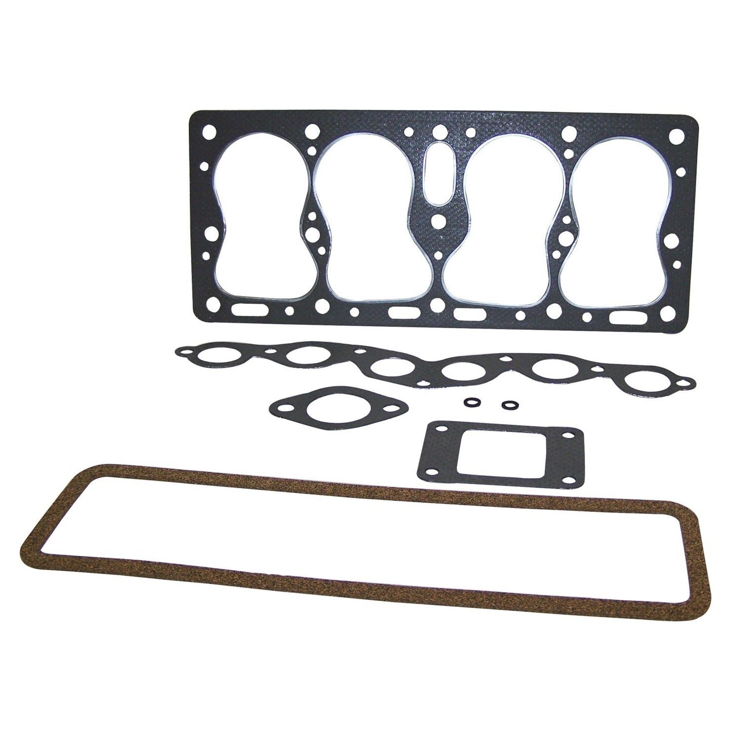 Engine Gasket Set for 1941-1953 Jeep Willys Models w/ 4-134 L-Head Engine Crown Automotive