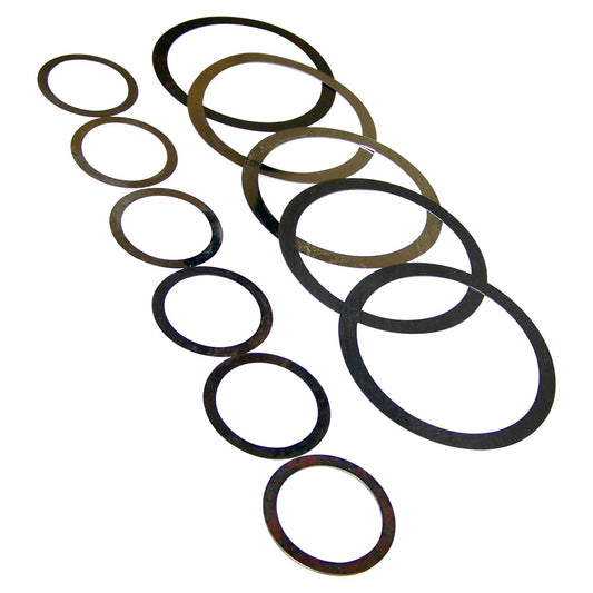 Pinion Shim Set for Many 1966-1986 Jeep Models w/ D30 or D27 Front Axles Crown Automotive