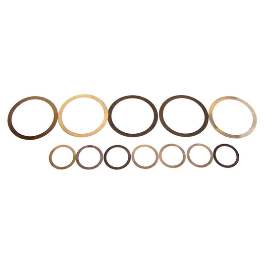 Rear Pinion Shim Set for 1966-1971 Jeep C101 Commando w/ Dana 30 Rear Axle Crown Automotive