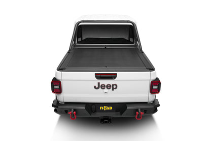 ARC Sports Bar 2020-2024 Jeep Gladiator TX Blk Works with Roll-N-Lock and Rugged Ridge Armis Retractable Bed Cover Only NFab-13