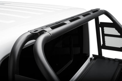 ARC Sports Bar 2020-2024 Jeep Gladiator TX Blk Works with Roll-N-Lock and Rugged Ridge Armis Retractable Bed Cover Only NFab-15