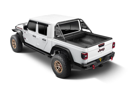 ARC Sports Bar 2020-2024 Jeep Gladiator TX Blk Works with Roll-N-Lock and Rugged Ridge Armis Retractable Bed Cover Only NFab-5