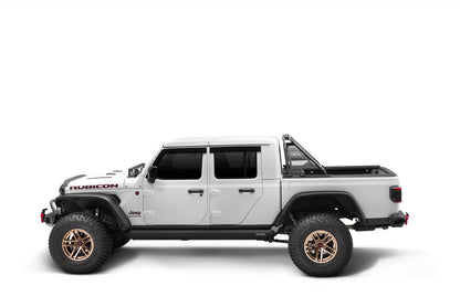 ARC Sports Bar 2020-2024 Jeep Gladiator TX Blk Works with Roll-N-Lock and Rugged Ridge Armis Retractable Bed Cover Only NFab-6