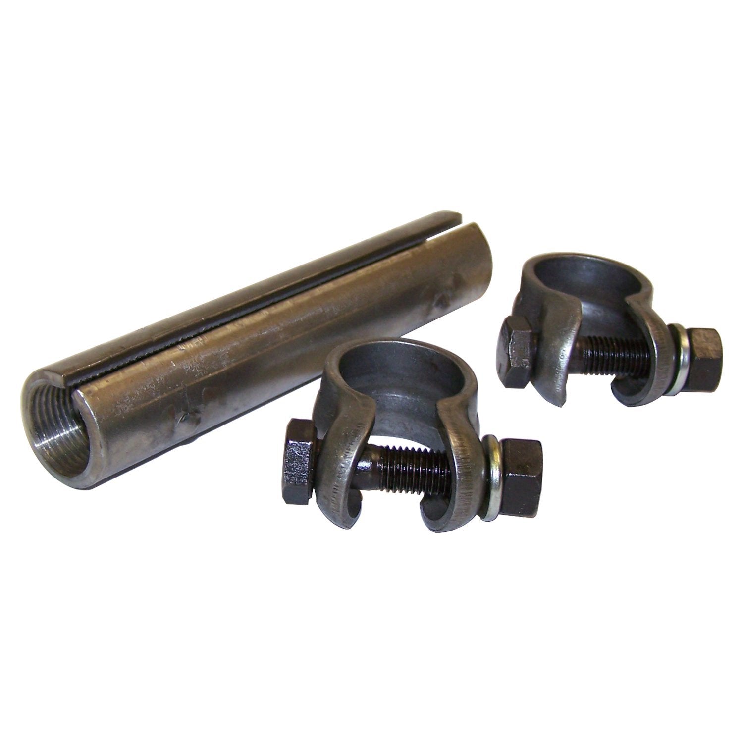 Drag Link Adjuster w/ Clamps for 1972-1986 Jeep CJ-5, CJ-6, CJ-7, CJ-8 Crown Automotive