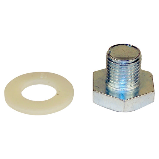 Engine Oil Drain Plug for Select 71-91 CJs, C104, SJ, J-Series, 1/2 Inch-20 Threads Crown Automotive