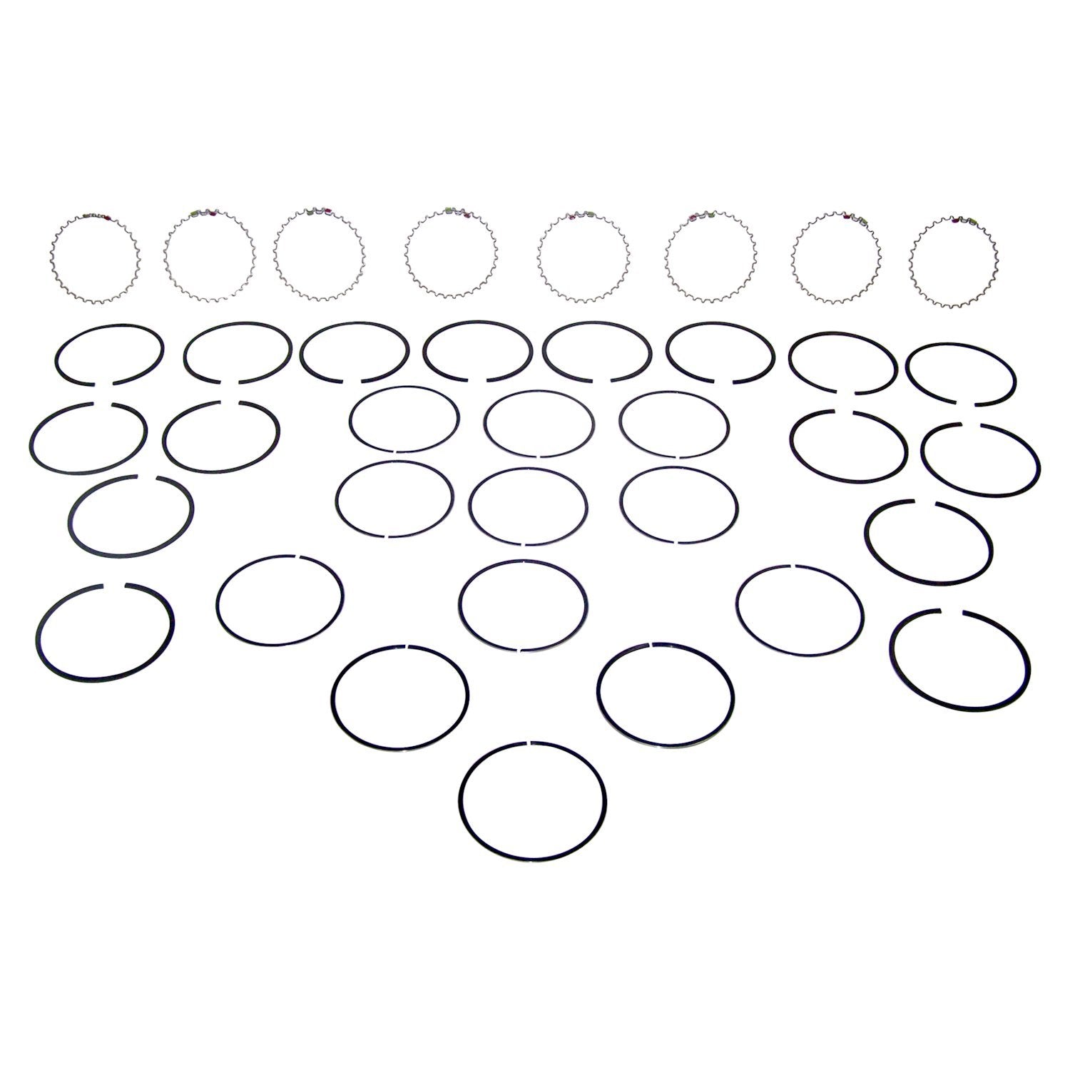 Engine Piston Ring Set for 1971-1991 SJ, J-Series w/ 5.9L (V8-360) Engine Crown Automotive