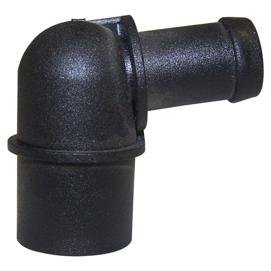 (PCV) Valve Elbow for 1981-1990 Jeep CJs, YJ, XJ, MJ, SJ, J-Series w/ 4.2L, 2.5L Crown Automotive