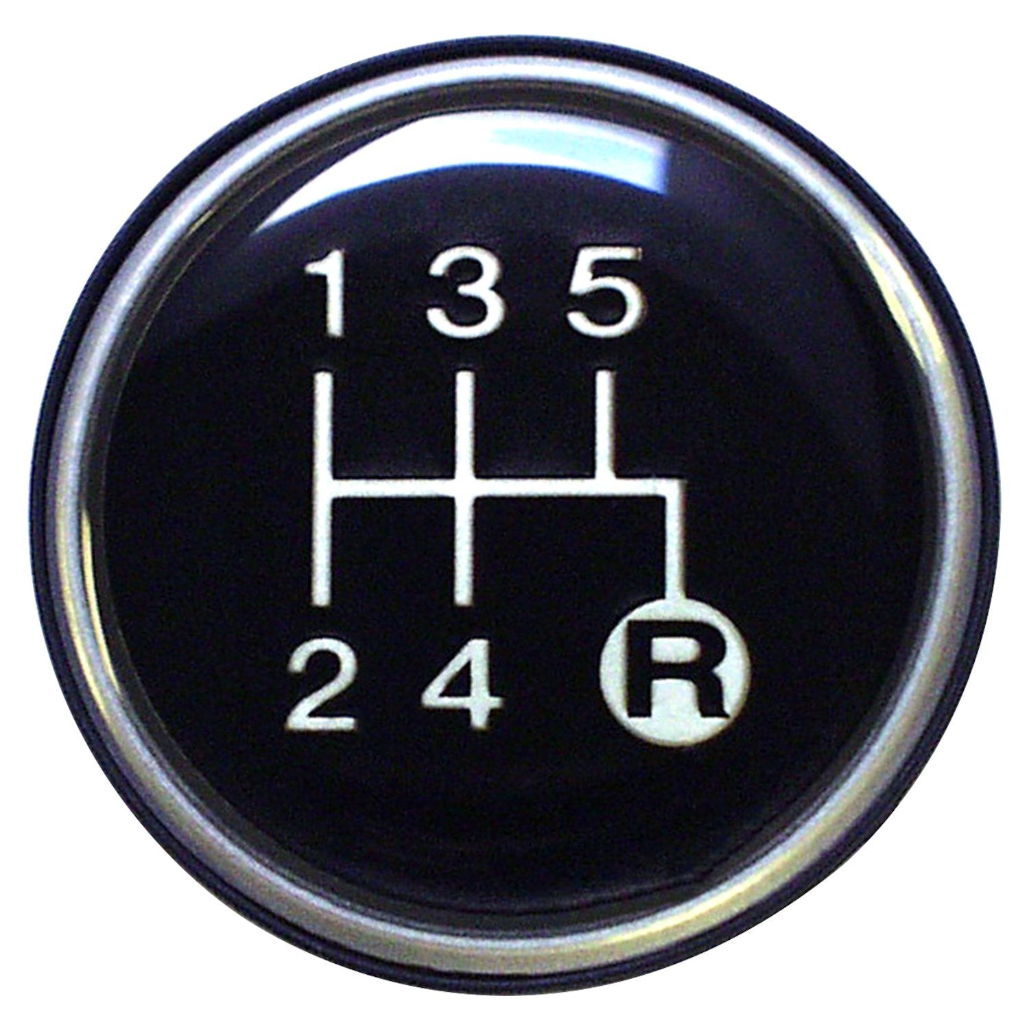 5 Speed Shift Knob Insert for 82-86 Jeep CJ, SJ, J-Series, XJ w/ T5 Transmission Crown Automotive