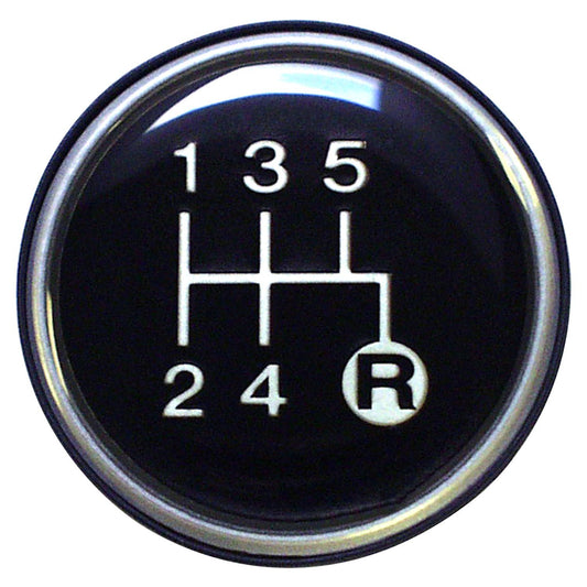 5 Speed Shift Knob Insert for 82-86 Jeep CJ, SJ, J-Series, XJ w/ T5 Transmission Crown Automotive