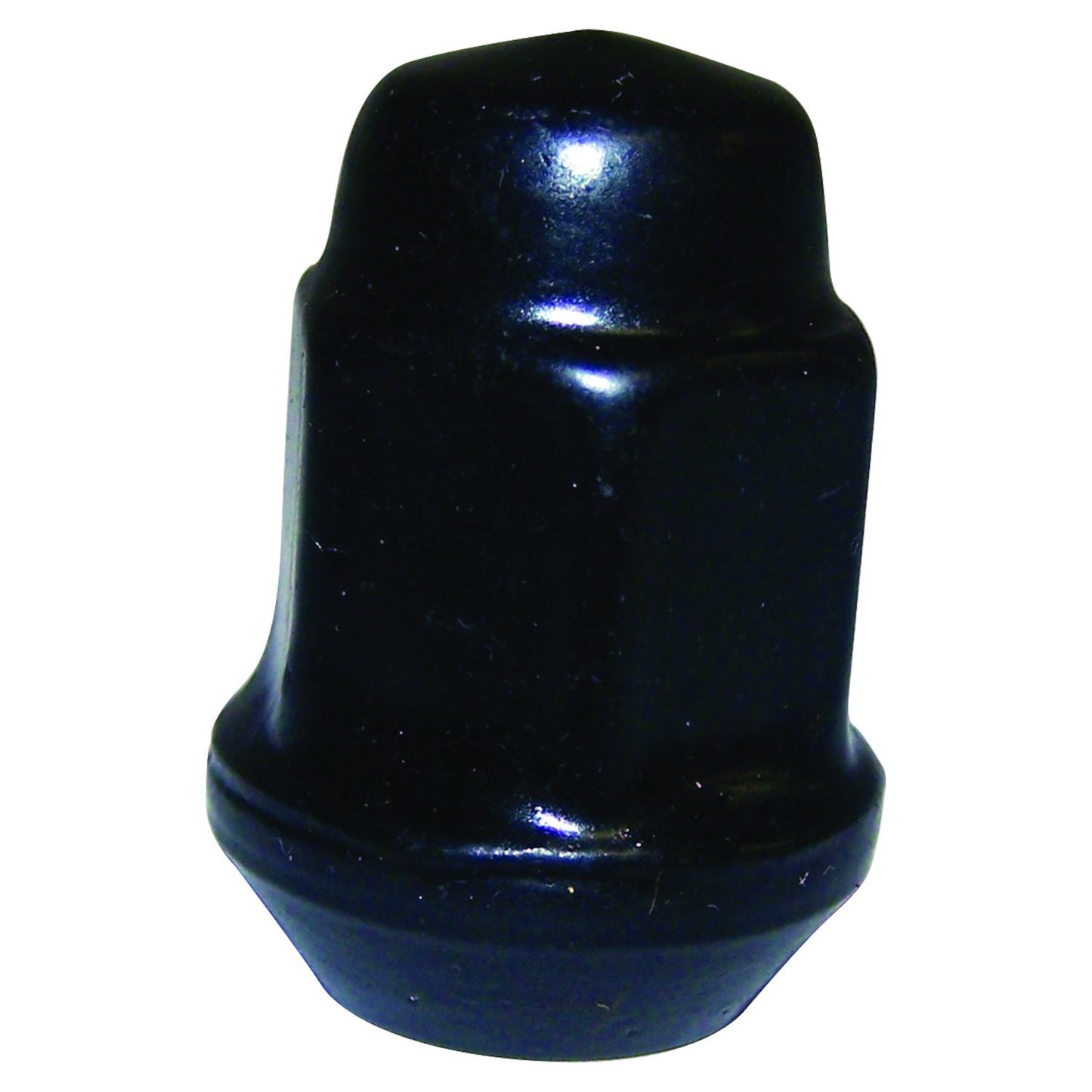 1/2 Inch-20 Black Capped Lug Nut for Select Jeep JK, TJ, YJ, WK, WJ, XJ, and More! Crown Automotive
