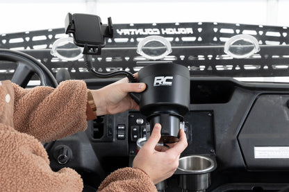 2 in 1 Expanding Cup and Phone Holder Rough Country-3