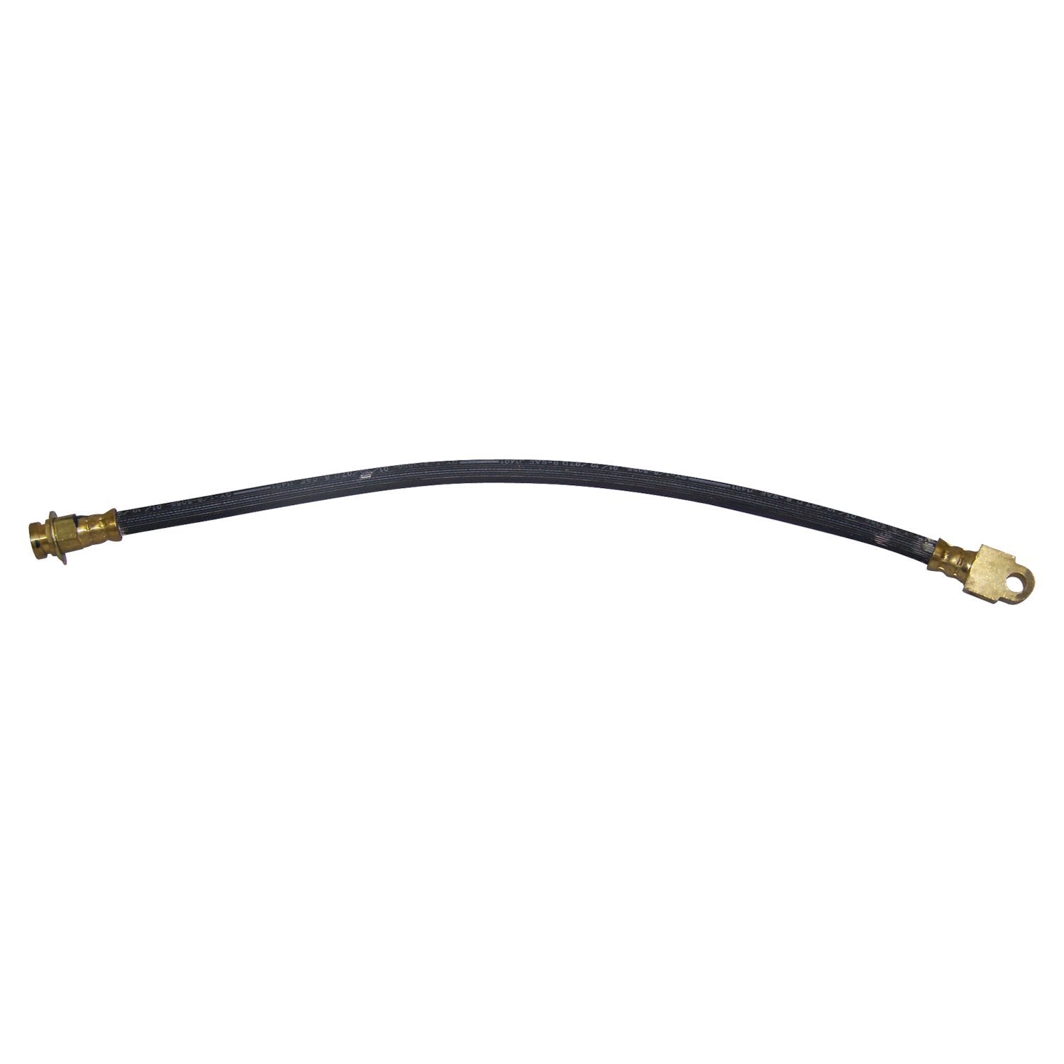 Rear Brake Hose (Frame to Axle) for 1974-75 Jeep CJ-5, CJ-6 w/ 11 Inch Brakes Crown Automotive