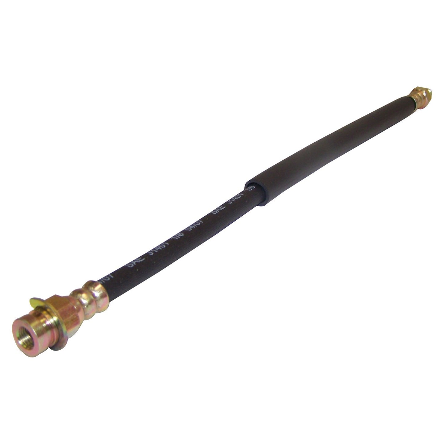 Front Brake Hose (Frame to Axle) for 1974-75 CJ-5, CJ-6 w/ 11 Inch Brakes, 17 Inch Long Crown Automotive