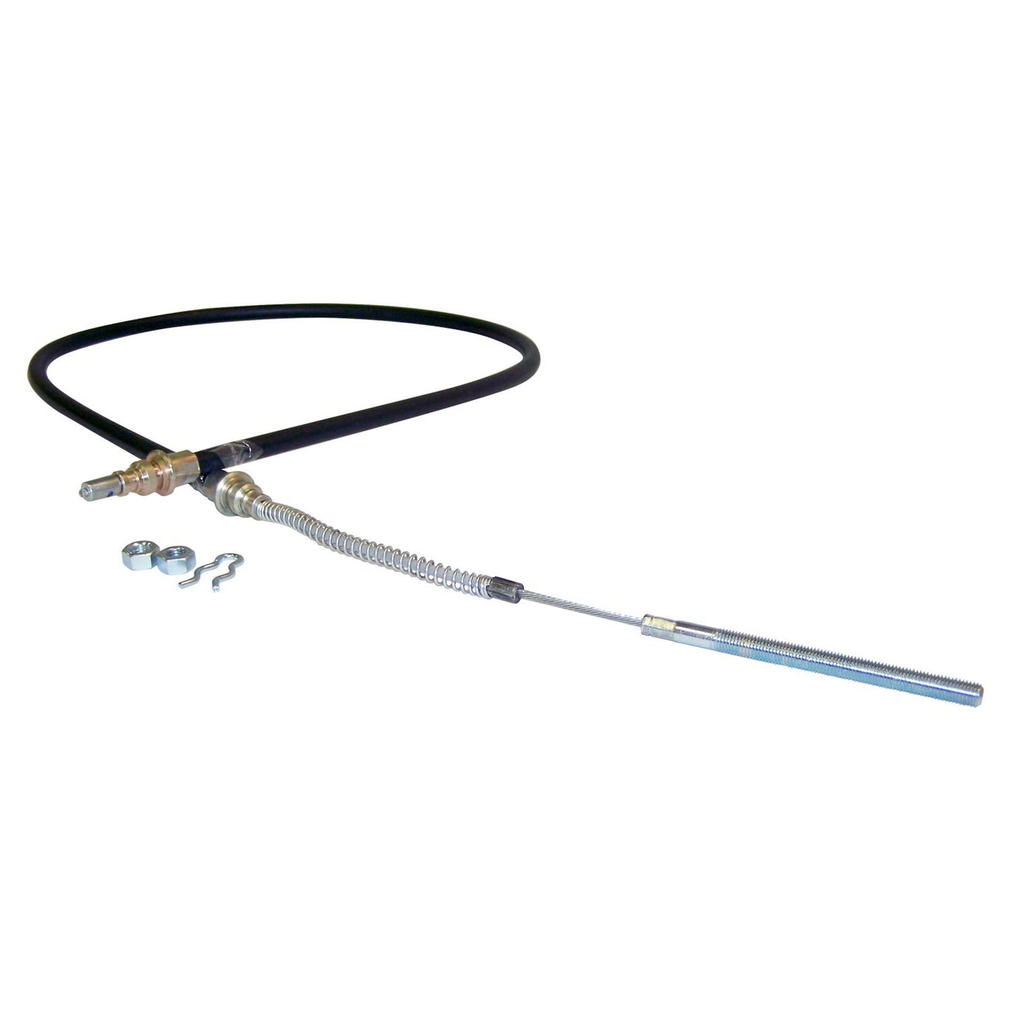 Front Parking Brake Cable for 1976-1983 CJ-5, 51-7/8 Inch Long Crown Automotive