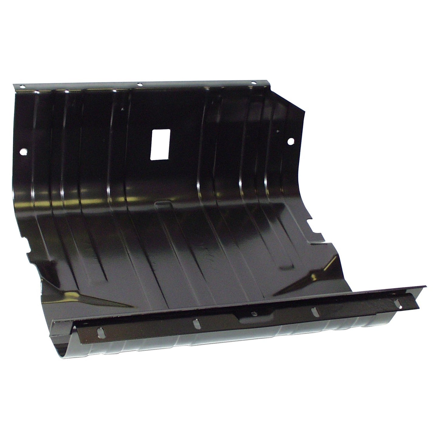 Black Fuel Tank Skid Plate for 1976-90 CJs & YJ Wranglers w/ 15 Gallon Fuel Tank Crown Automotive
