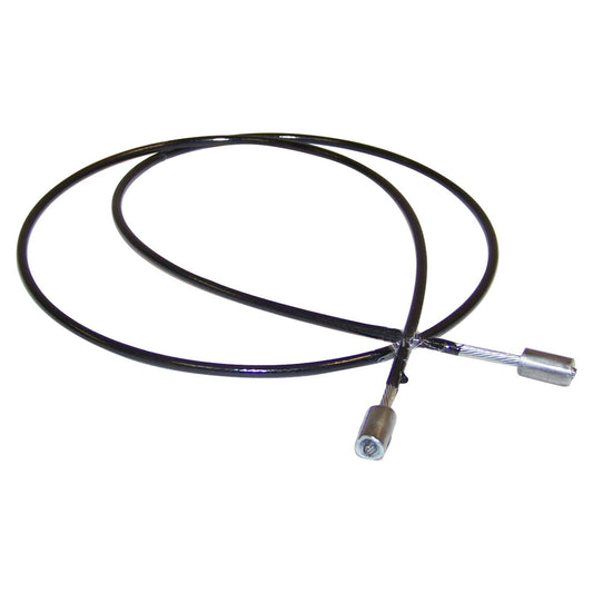 Intermediate Parking Brake Cable - 80-88 SJ, J-10 w/ Auto Trans, J-20 w/ 4-Speed Crown Automotive