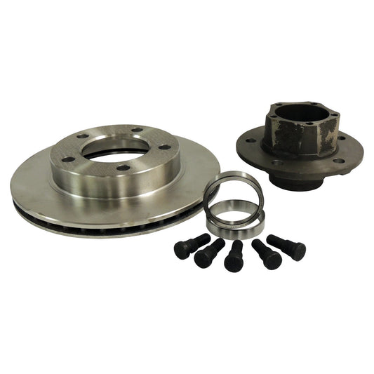 Hub & Rotor Assembly for 1981-1986 Jeep CJ-5, CJ-7, CJ-8 w/ 5 Bolt Flange Crown Automotive