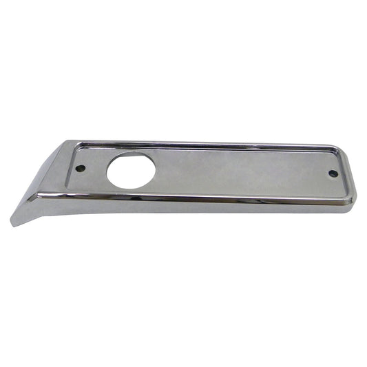 Right Front Chrome Side Marker Lamp Base for 1974-1991 Jeep SJ, J-Series Crown Automotive