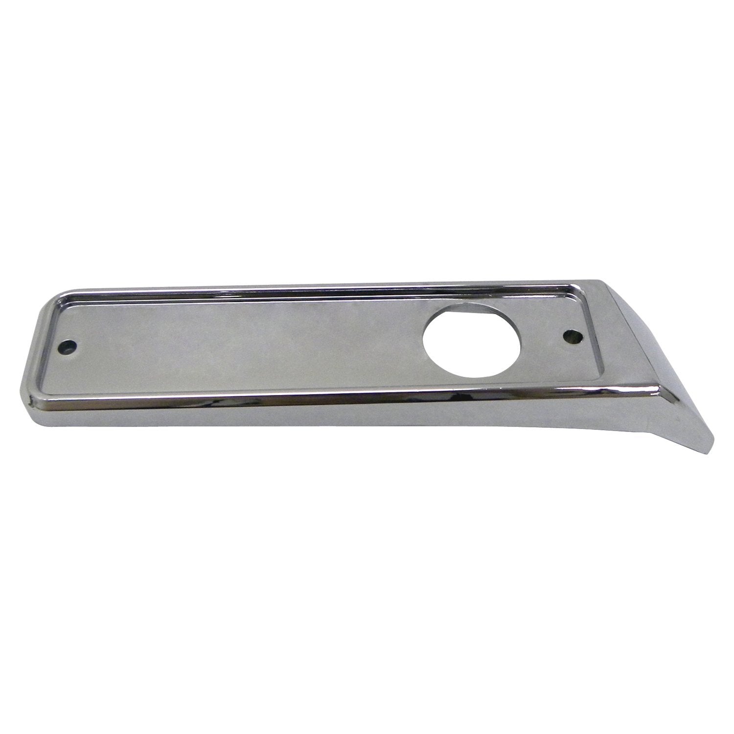 Left Front Chrome Side Marker Lamp Base for 1974-1991 Jeep SJ, J-Series Crown Automotive