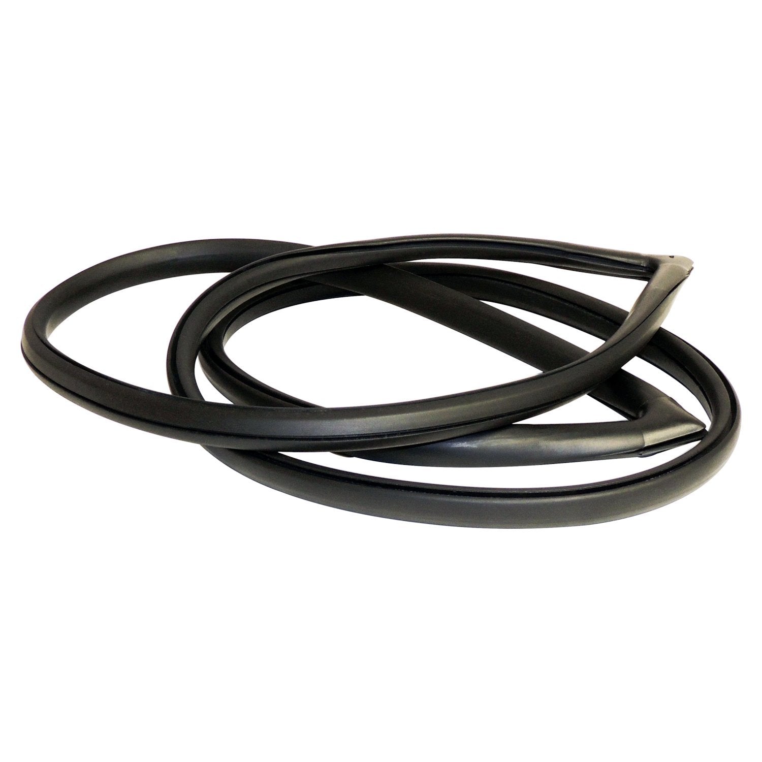 Rear Window Weatherstrip for 63-88 Jeep J-Series w/ 53.5 Inch Wide Rear Glass Crown Automotive