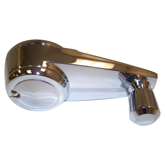 Tailgate Window Handle for 1981-1990 Jeep SJ, Chrome Crown Automotive