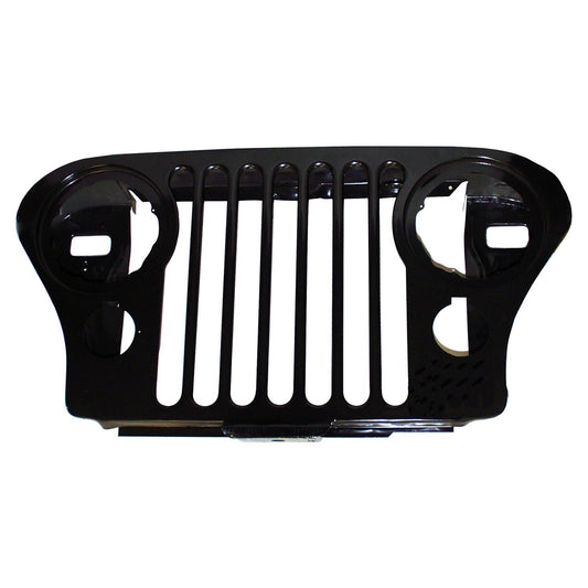 Black Grille for 1972-1986 Jeep CJ-5, CJ-6, CJ-7, CJ-8 Crown Automotive