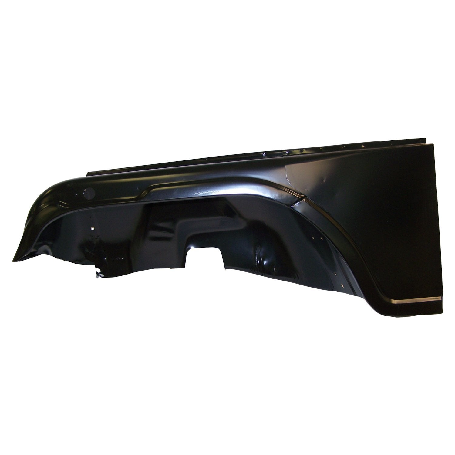 Left Front Fender for 1972-1986 Jeep CJ-5, CJ-6, CJ-7, CJ-8, Black Primed Crown Automotive
