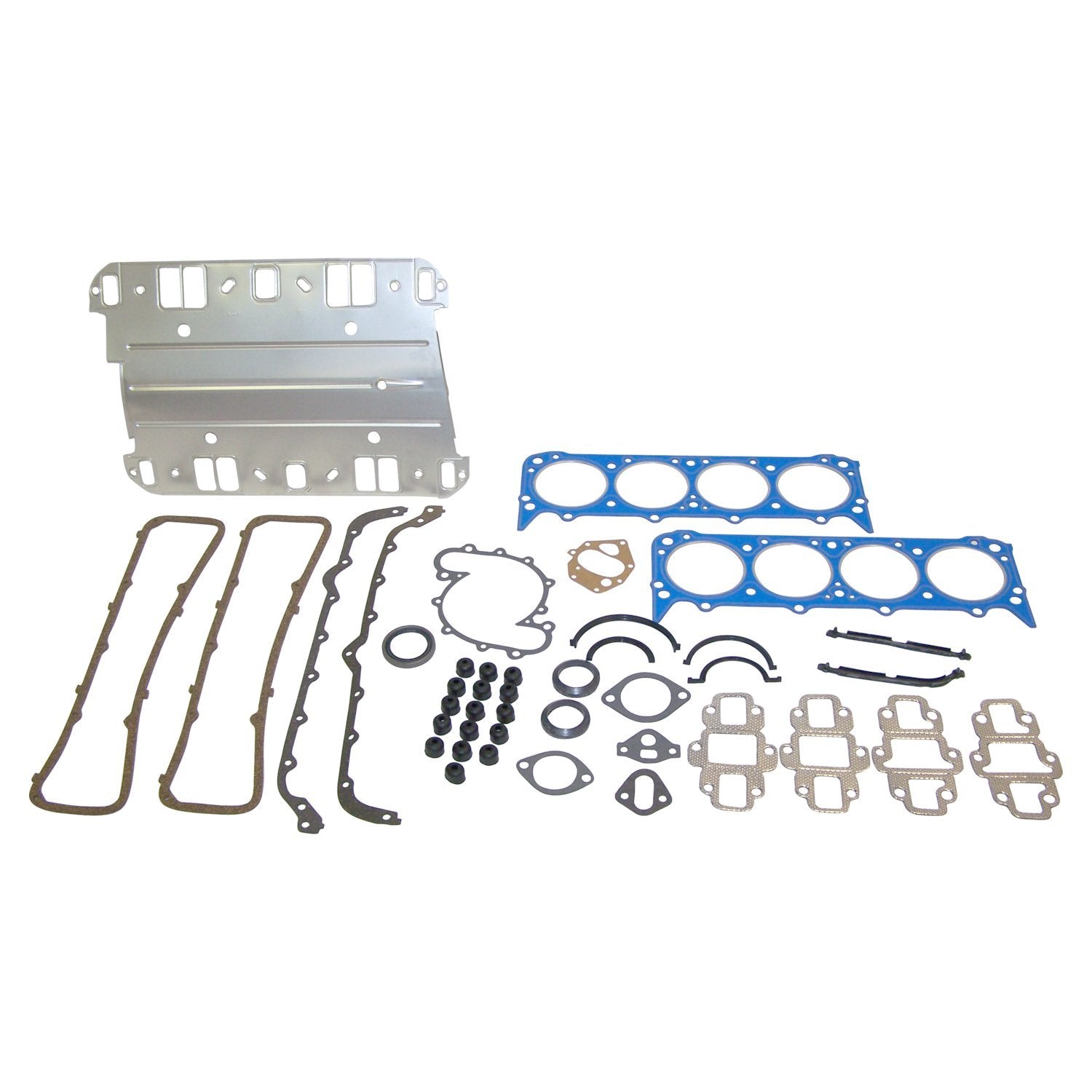 Complete Engine Gasket Set for 1973-1991 Jeep SJ, J-Series w/ 5.9L, 6.6L Engines Crown Automotive