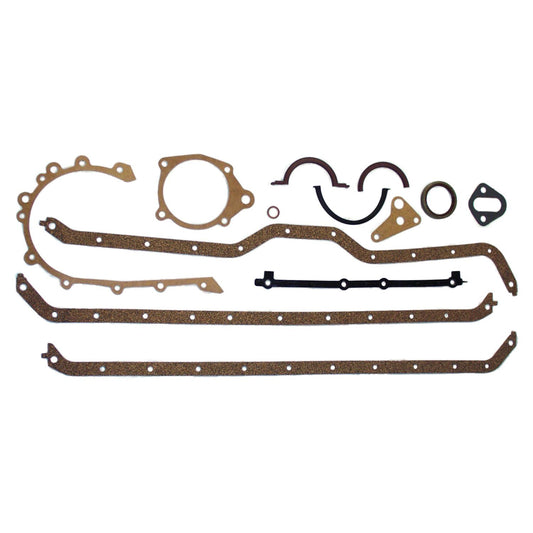 Lower Engine Gasket Set for 75-91 CJs, YJ, XJ, SJ, J-Series w/ 6 Cyl. Engine Crown Automotive